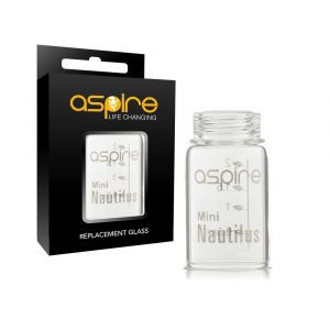 Aspire Nautilus Mini Replacement Glass and Packaging stocked at Smokey Joes