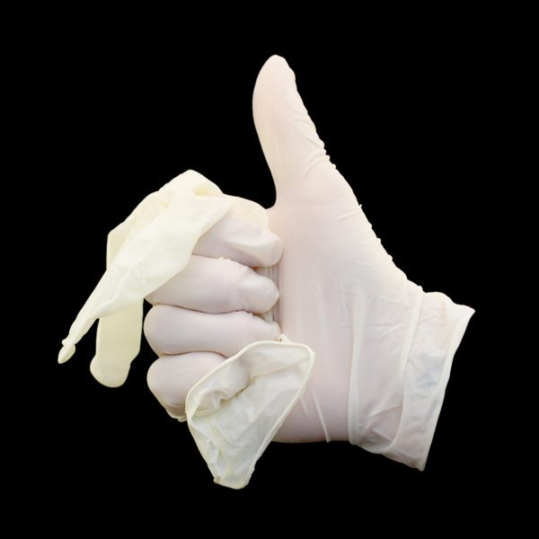 Latex gloves stocked at Smokey Joes to help when making your own DIY E-liquid