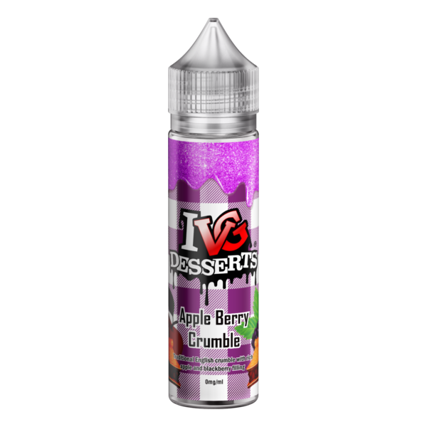 Apply Berry Crumble E-liquid by IVG Desserts