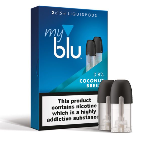 Coconut Breeze myblu Liquidpods (Pack of 2)