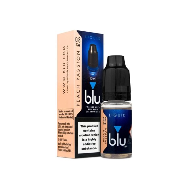 Peach Passion e-liquid by blu
