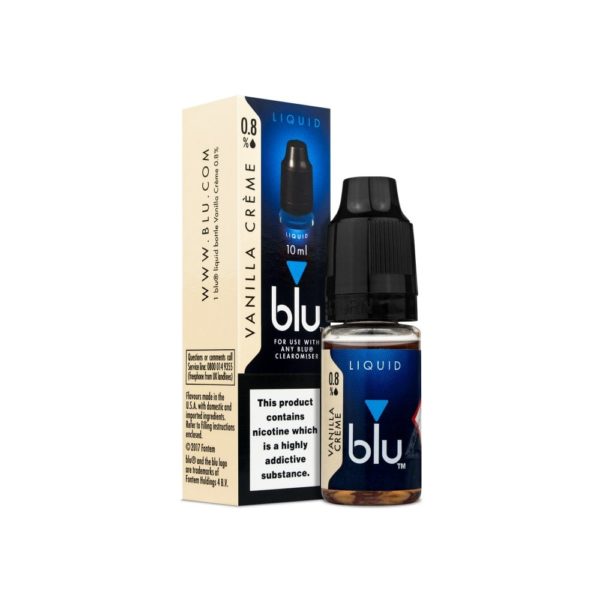 Vanilla Creme e-liquid juice by blu