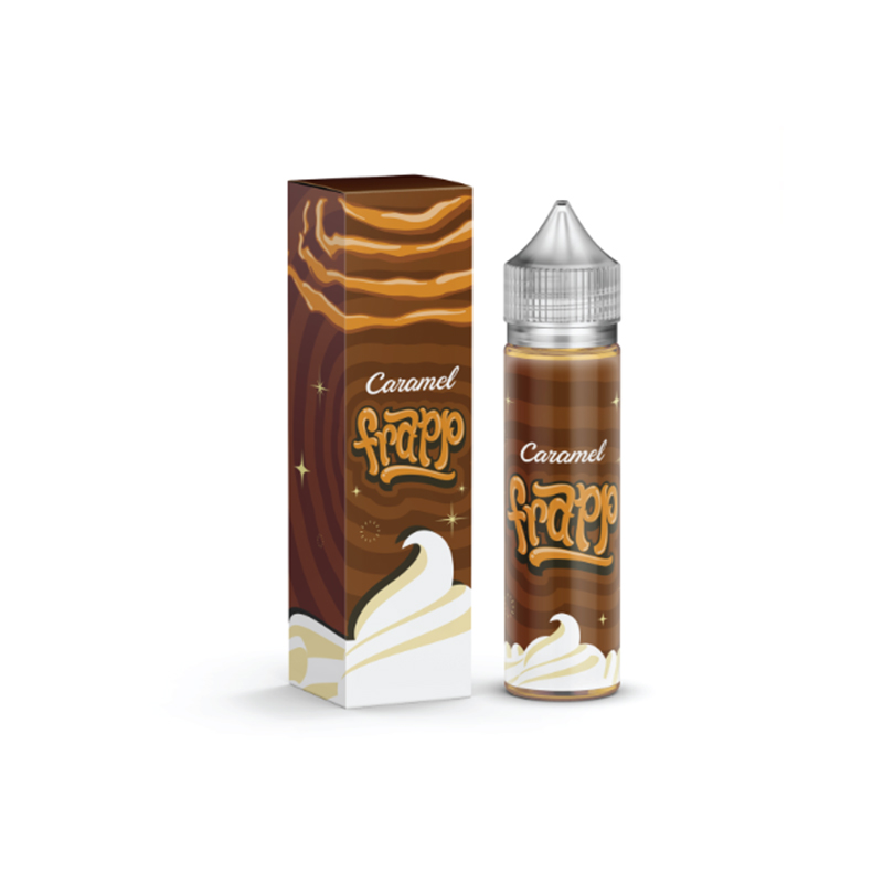 Buy Caramel Frapp elqiuid by Marina Vape and get a FREE Nic Shot!