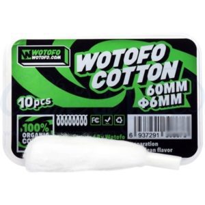 Wotofo Organic Cotton Strips for the Profile RDA (Pack of 10)