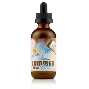 Cola, lemon and ice flavoured e-liquid by Dinner Lady in the UK. High VG 50ml Short Fill Bottle.