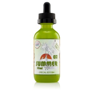A Special Edition mojito, mint, lemon and ice flavoured e-liquid by Dinner Lady in the UK. High VG 50ml Short Fill Bottle.