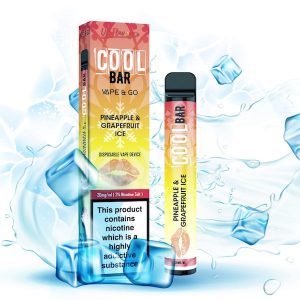 pineapple grapefruit ice disposable vape cool bar