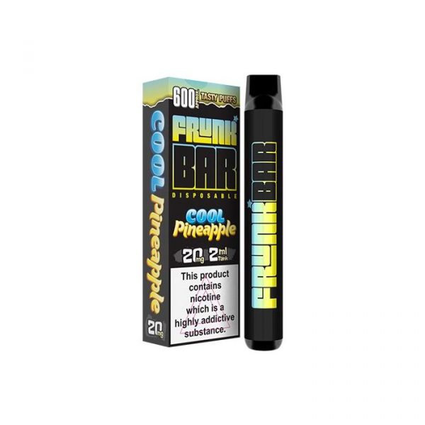 Cool Pineapple 20mg disposable by Frunk Bar