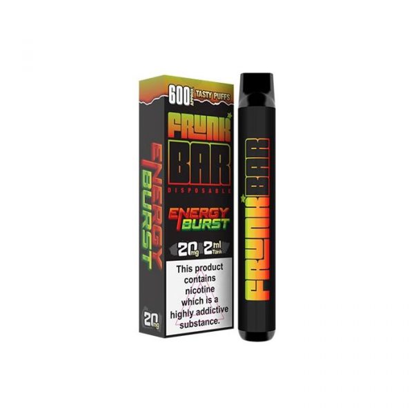 Energy Burst 20mg disposable by Frunk Bar