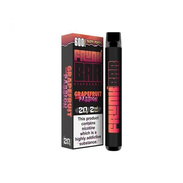 Grapefruit Passion 20mg disposable by Frunk Bar