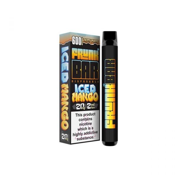 Iced Mango 20mg disposable by Frunk Bar