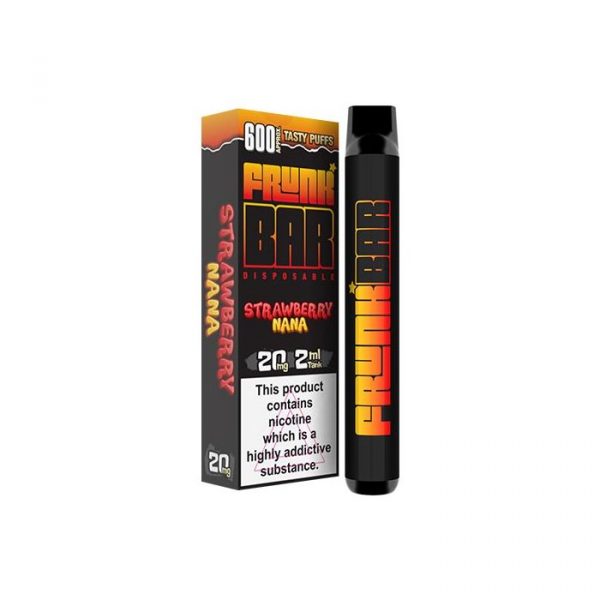Strawberry Nana 20mg disposable by Frunk Bar