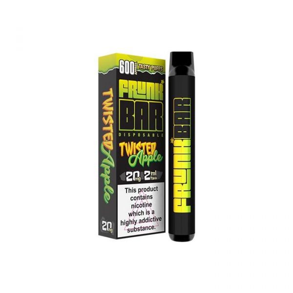 Twisted Apple 20mg disposable by Frunk Bar
