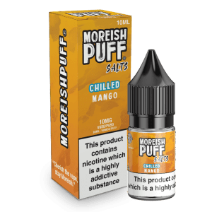 moreish puff Nic Salt chilled mango
