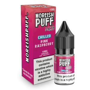 moreish puff Nic Salt chilled pink raspberry