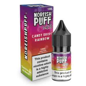 moreish puff Nic Salt candy drops rainbow