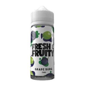 fresh and fruity grape burg e-liquid dr frost