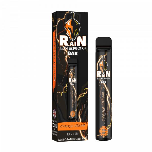 rain energy cbd bar orange