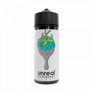 unreal raspberry Black 120ml short fill