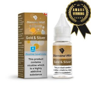 Gold & Silver e-liquid by diamond mist