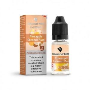 Pineapple Coconut Rum e-liquid by diamond mist