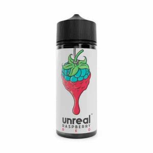 unreal raspberry Red 120ml short fill