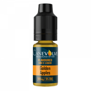 golden apples cbd e liquid by canevolve