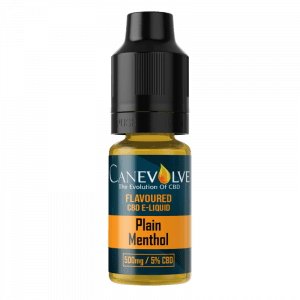 plain menthol cbd e liquid by canevolve