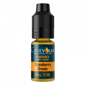 strawberry dream cbd e liquid by canevolve