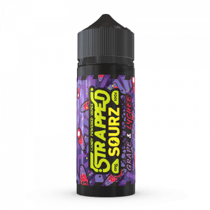 strapped sour grape lychee 120ml short fill