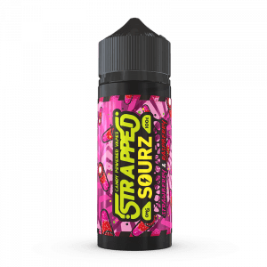 Strapped e-liquids strawberry and raspberry