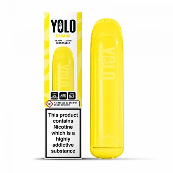 yolo disposable vape bar banana