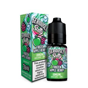 seriously salty nicotine salts frozen apple berry