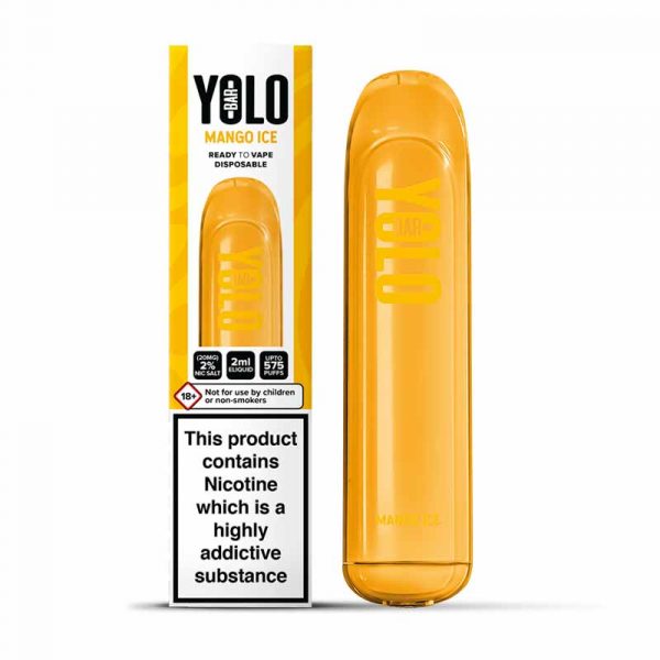 yolo disposable vape bar mango Ice