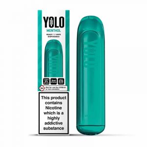 yolo disposable vape bar menthol