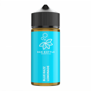 Bar bottle blue razz lemonade e-liquid