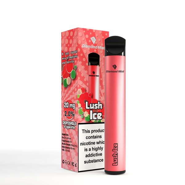 lush ice diamond mist disposable bar