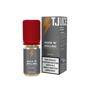 rock n rolling by t-juice nic salt 10ml bottle