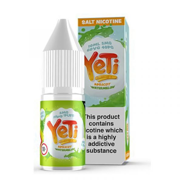 apricot watermelon yeti nic salt