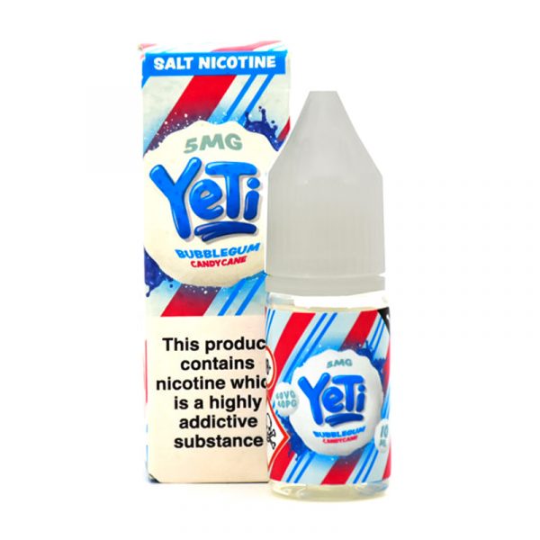bubblegum candy cane yeti nic salt