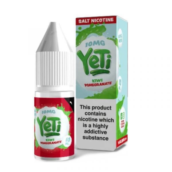 kiwi pomegranate yeti nic salt