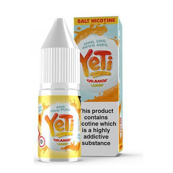 orange lemon yeti nic salt