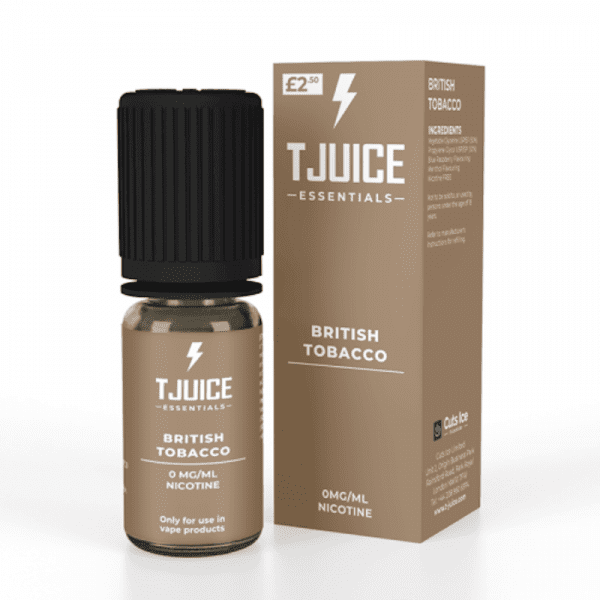 British Tobacco e-liquid by T-Juice
