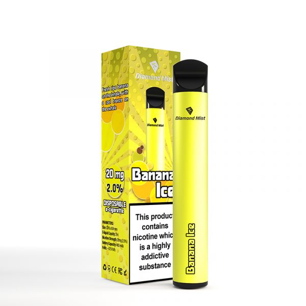 Banana Ice Diamond mist disposable bar