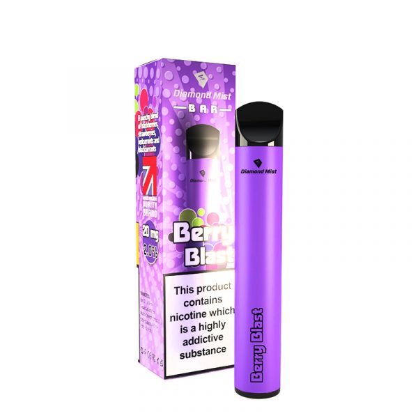 Berry Blast Diamond mist disposable bar
