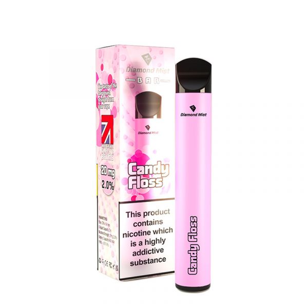Candy Floss Diamond mist disposable bar