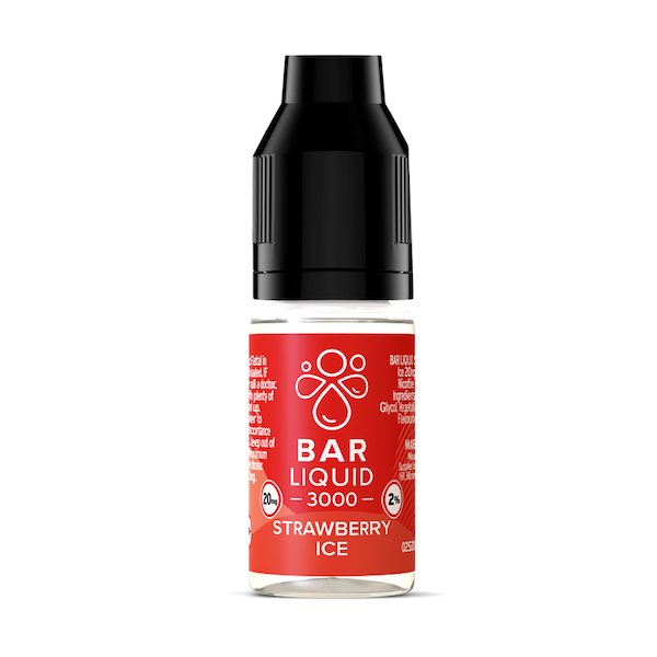 Bar Liquid 3000 Nic Salts Strawberry Ice