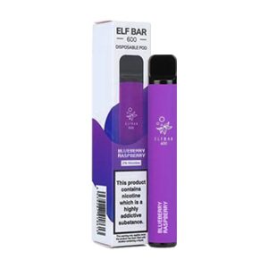 Blueberry Raspberry Elf Bar Disposable Device