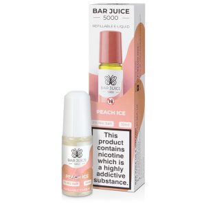 Bar Juice 5000 nic salt Peach Ice