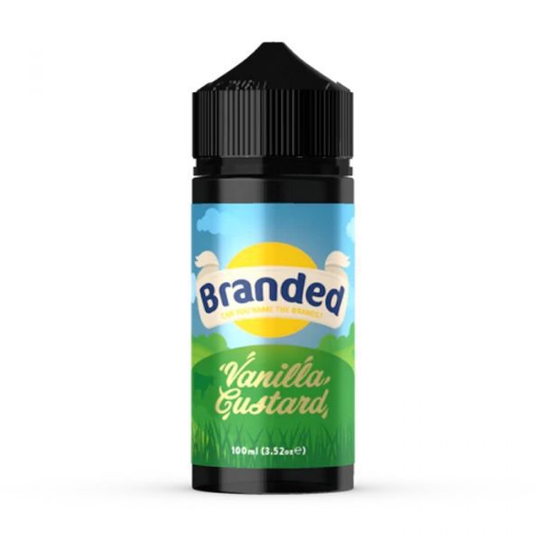 Branded Vanilla Custard 100ml E-liquid